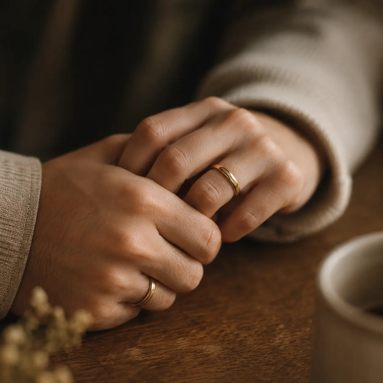 Capturing the little things together — aesthetic couple picture idea